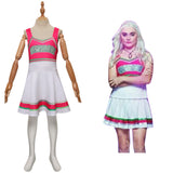 Kids Girls Zombies 3 Addison Wells Cosplay Costume Cheerleading Dress Outfits Halloween Carnival Suit