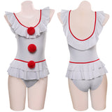 It-Pennywise Sexy Jumpsuit Cosplay Costume Outfits Halloween Carnival Suit