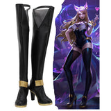 KDA Ahri The Nine-Tailed Fox League of Legends LOL Cosplay Shoes Boots Halloween Costumes Accessory