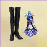 KDA Groups Seraphine League of Legends LOL Cosplay Shoes Boots Halloween Costumes Accessory