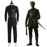 House of the Dragon - Daemon Targaryen Cosplay Costume Black Battle Suit Outfits Halloween Carnival Suit