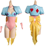 Hisoka HUNTER HUNTER Bunny Girl Cosplay Costume Jumpsuit  Fancy Outfit Halloween Carnival Suit