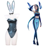 KDA Groups Kaisa Daughter of the Void League of Legends LOL Cosplay Costume Outfits Halloween Carnival Suit