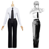 Makima Chainsaw Man Cosplay Costume Shirt Pants Outfits Halloween Carnival Suit