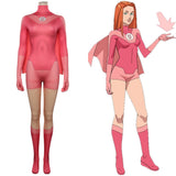 Invincible -Atom Eve Cosplay Costume Jumpsuit Cloak Outfits Halloween Carnival Suit
