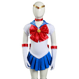 Tsukino Usagi Anime Sailor Moon Cosplay Costume Kids Grils Dress Outfits Halloween Carnival Suit