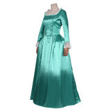 Locklino Lin Musical-Hamilton Blue Dress Cosplay Costume Halloween Carnival Suit