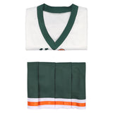 Stranger Things Season 4 Hawkins High School Cheerleading Cosplay Costume Top Skirt Outfits Halloween Carnival Suit