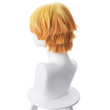 Blade of Demon Destruction Agatsuma Zenitsu Outfit Cosplay Wig