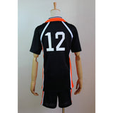 Haikyuu Cosplay Costume Karasuno High School Volleyball Club Yamaguchi Tadashi Sportswear Jerseys Uniform