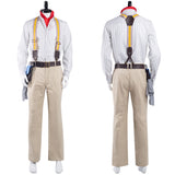 Frank Wolff Jungle Cruise  Cosplay Costume Shirt Pants Outfits Halloween Carnival Suit