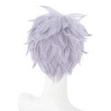 Satoru Gojou Anime Jujutsu Kaisen Cosplay Wig Heat Resistant Synthetic Hair Carnival Halloween Party Props