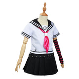 Yuibu Miota Danganronpa Dangan Rondo Cosplay Costume Kids Girls School Uniform Dress Outfits Halloween Carnival Suit