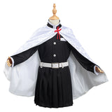 Tsuyuri Kanawo Demon Slayer: Kimetsu no Yaiba Cosplay Costume Kids Girls Skirt Cloak Outfits Halloween Carnival Suit