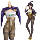 JoJo‘s Bizarre Adventure Jotaro Kujo Cosplay Costume Outfits Bunny Girls Halloween Carnival Suit