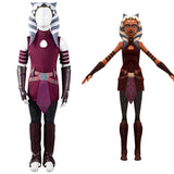 Ahsoka Tano Cosplay Costume Outfits Kids Children Halloween Carnival Suit