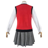 Midari Ikishima Kakegurui Cosplay Costume Women School Uniform Outfits Halloween Carnival Suit