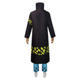 One Piece Trafalgar D. Water Law Cosplay Costume Fancy Outfit Halloween Carnival Suit
