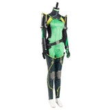 Viper Valorant Cosplay Costume Women Jumpsuit Romper Suit Halloween Carnival Outfit