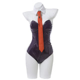 Kirigiri Kyouko Danganronpa Cosplay Costume Bunny Girl Jumpsuit Outfits Halloween Carnival Suit