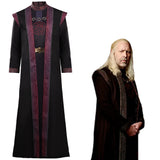 House of the Dragon Viserys Targaryen Cosplay Costume Outfits Halloween Carnival Suit