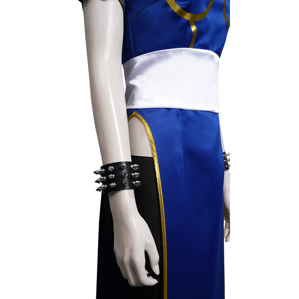 Street Fighter(SF) Chun Li Sexy Swimsuit Cosplay Costume Dress