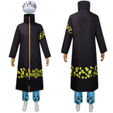 One Piece Trafalgar D. Water Law Cosplay Costume Fancy Outfit Halloween Carnival Suit