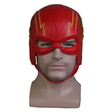 The Flash Barry Allen Cosplay Mask Cosplay Latex Masks Helmet Masquerade Halloween Party Costume Props