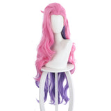 KDA Groups Seraphine Carnival Halloween Party Props League of Legends LOL Cosplay Wig Heat Resistant Synthetic Hair