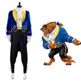 Prince Beast Costume Beauty And The Beast Halloween Carnival Costume Cosplay Costume for Adult