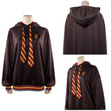 Harry Potter Gryffindor hoodies Cosplay Costume Coat Halloween Carnival Suit