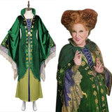 Kids Children Hocus Pocus 2 Winifred Sanderson Cosplay Costume Dress Outfits Halloween Carnival Suit