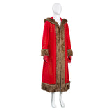 Mrs. Claus Women Coat Halloween Carnival Suit The Christmas Chronicles 2 Cosplay Costume