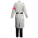 Shingeki no Kyojin S4 Marley Army White Uniform Attack on Titan Cosplay Costume Outfits Halloween Carnival Suit