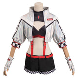 Cyberpunk Edgerunner Lucy Racing Jacket Cosplay Costume Fancy Outfit Halloween Carnival Suit