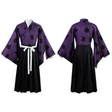 Anime Demon Slayer Kokushibo Cosplay Costume Outfits Halloween Carnival Suit