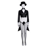 Zatanna Zatara DC Comics Superheroes The Magician Cosplay Costume Outfits Halloween Carnival Suit