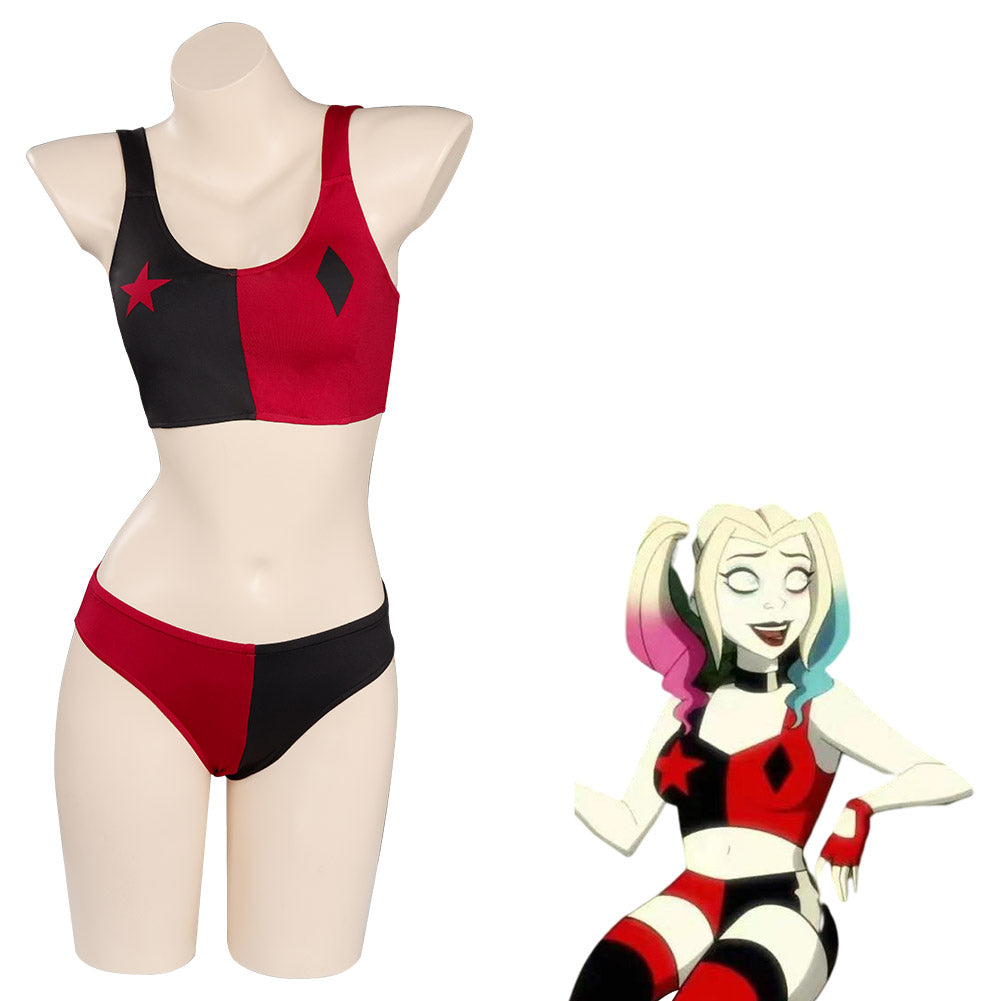 Harley quinn cheap swimming costume