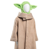 Baby Yoda The Mando Cosplay Costume Robe Hat Outfits Halloween Carnival Suit