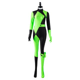 Shego Kim Possible  Cosplay Costume Adult Jumpsuit Outfits Halloween Carnival Suit