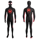 Spider-Man: Across The Spider-Verse Miles Morales Cosplay Costume Outfits Halloween Carnival Party Disguise Suit