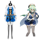 Sucrose Genshin Impact  Cosplay Costume  Halloween Carnival Suit