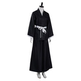 Kuchiki Rukia Anime Bleach Cosplay Costume Japanese Kimono Outfits Halloween Carnival Suit