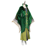 Kids Children Hocus Pocus 2 Winifred Sanderson Cosplay Costume Dress Outfits Halloween Carnival Suit