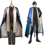 Vtuber  Akira Shikinagi Cosplay Costume Coat Outfits Halloween Carnival Suit