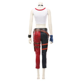 Harleen Quinzel Harley Quinn Suicide Squad: Kill the Justice League Cosplay Costume T-shirt Pants Outfits Halloween Carnival Suit