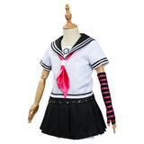 Yuibu Miota Danganronpa Dangan Rondo Cosplay Costume Kids Girls School Uniform Dress Outfits Halloween Carnival Suit