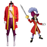 captain hook costume Cosplay Costume Halloween Carnival Party Disguise Suit Anime Peter Pan