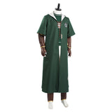 Slytherin Green Quidditch Harry Potter Cosplay Costume Magic Shool Uniform Outfits Halloween Carnival Suit