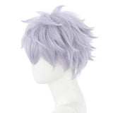 Satoru Gojou Anime Jujutsu Kaisen Cosplay Wig Heat Resistant Synthetic Hair Carnival Halloween Party Props